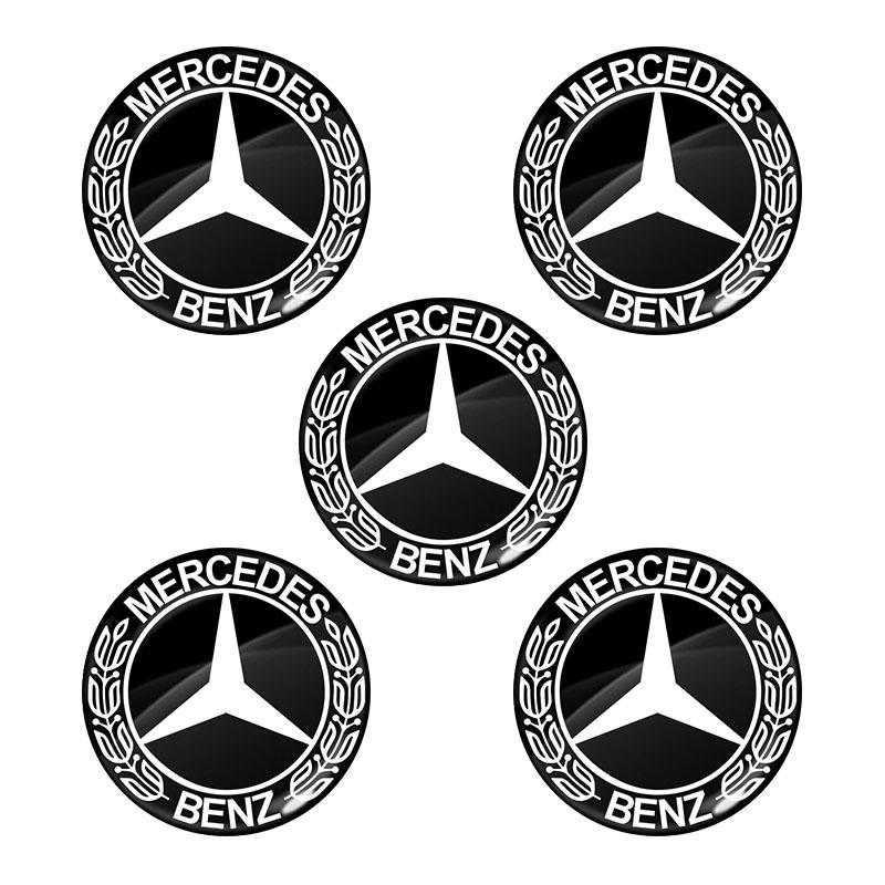 14mm Auto Schlüssel Emblem Aufkleber Auto Steuer Schlüssel Logo Für Mercedes Benz W204 W212 W176 GLC CLA GLA E C G M R S Klasse AMG Autozubehör 5pcs black von Joom DACH