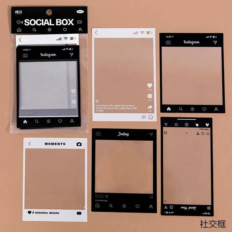 15 Blatt Vintage Foto Filmrahmen PET Aufkleber Paket DIY Tagebuch Junk Journal Dekoration Etikettenaufkleber Album Scrapbooking 15 Blatt Vintage Foto Filmrahmen PET Aufkleber Paket DIY Tagebuch Junk Journal Dekoration Etikettenaufkleber Album Scrapbooking von Joom DACH