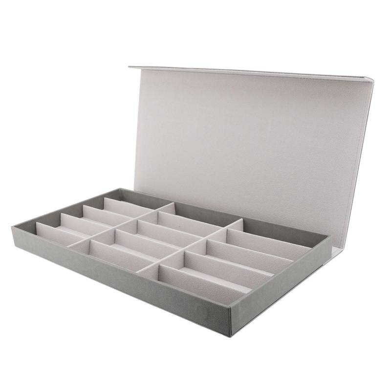 15 Fächer Sonnenbrillen Organizer Multifunktionale Schmuckschatulle Großer Raum Mehrfache Brillenetui Box für von Joom DACH