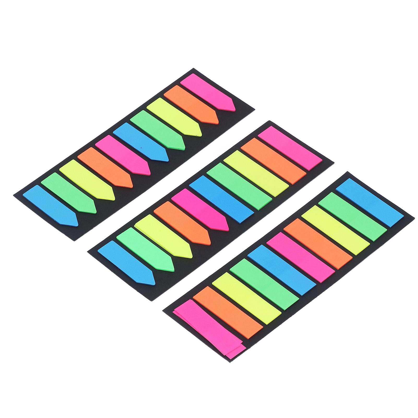15 Sätze Transparente Haftnotizen Transparentes Design Bunt Wiederverwendbar Weit verbreitet Niedliche Haftnotizen von Joom DACH