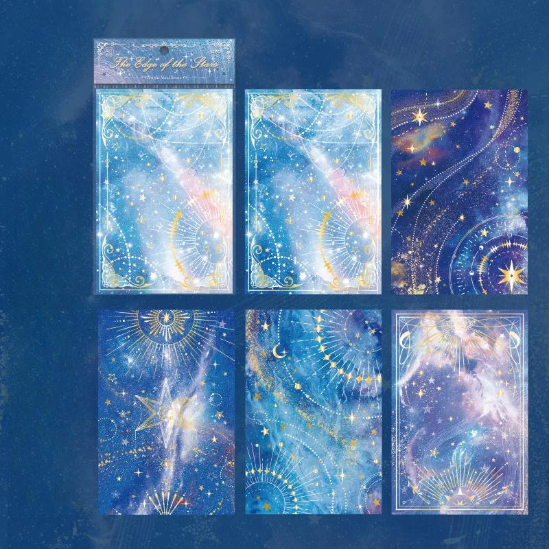 15 Stück INS Dreamy Sky Theme Material Papier DIY Tagebuch Album Hintergrund Dekorative Karte Papier Handgemachte Bastelbedarf von Joom DACH