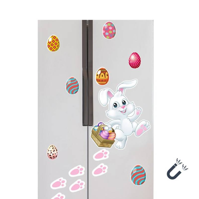 15 Stück Osterhase Kühlschrankmagnete Kühlschrankmagnet Aufkleber Hase Osterei Magnetaufkleber von Joom DACH