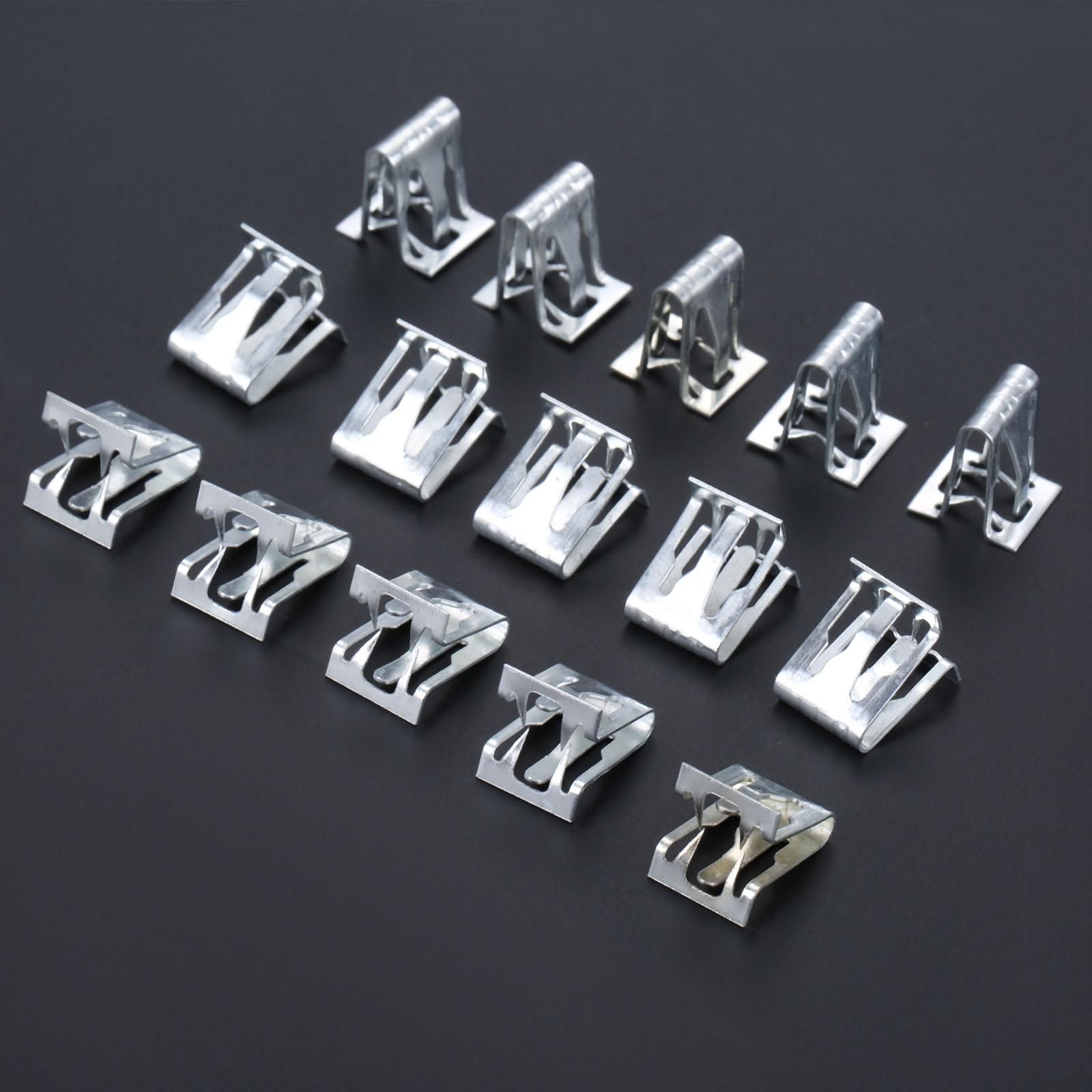 15-teiliges Auto-Armaturenbrett, DVD-CD-Panel, Innenverkleidungsplatte, feste Eisenklammer für Ford Focus 2 1 Fiesta Mondeo 4 3 Transit Fusion Ranger Mustang KA S-max weiß von Joom DACH