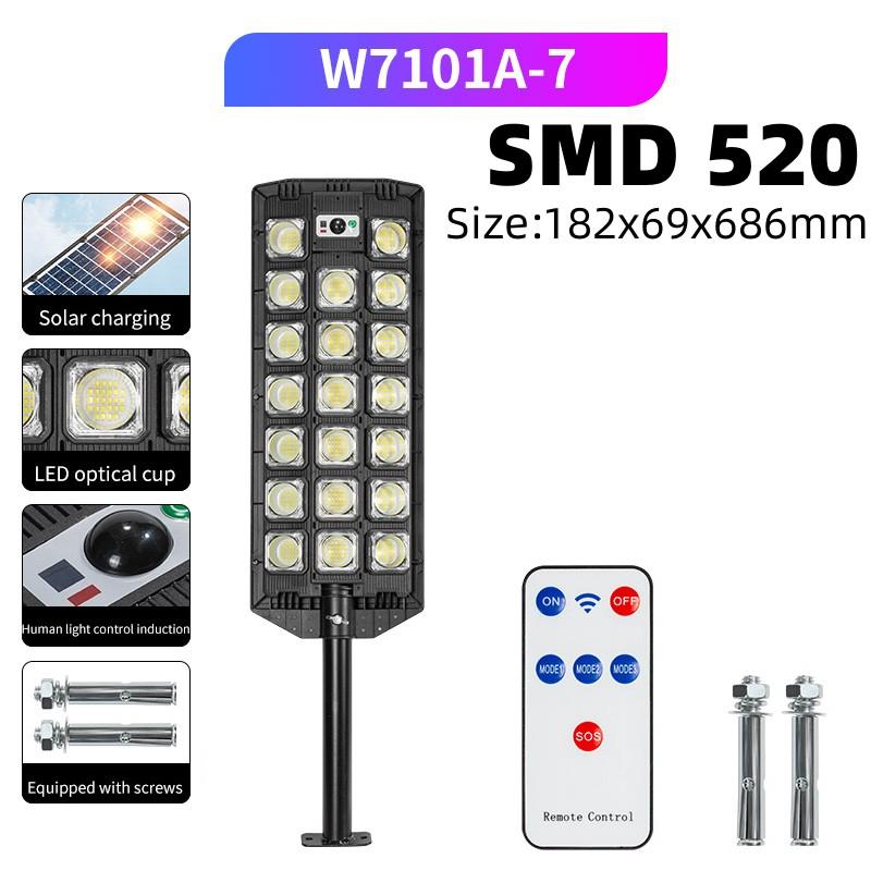 15000LM Solar-Straßenlaterne, Bewegungsmelder, LED-Solar-Flutlicht, lichtempfindliches, wasserdichtes LED-Innenhof-Sicherheitslicht für den Außenbereich, Wandleuchte mit menschlicher Wahrnehmung W7101A-7 von Joom DACH