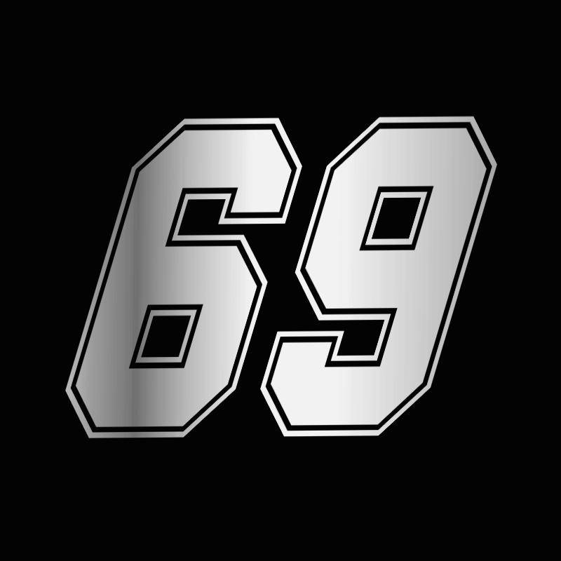 15x10cm 3D Nummer 69 Vinyl Lustige Aufkleber auf Motorrad Auto Styling Kunst Auto Aufkleber Aufkleber Fenster Dekoration Aufkleber Reflektierende 2pcs von Joom DACH