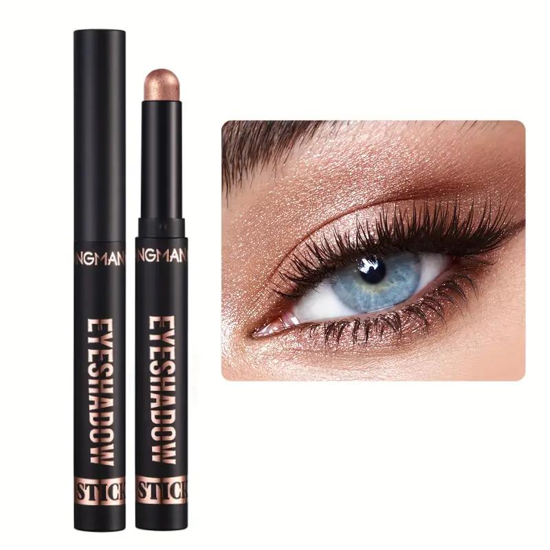 16 Farben Perlglanz Lidschattenstift Perlglitzer Mattes Finish Lidschatten Hochpigmentiert Lang Anhaltend Wasserdicht Lidschattenstift 10 von Joom DACH