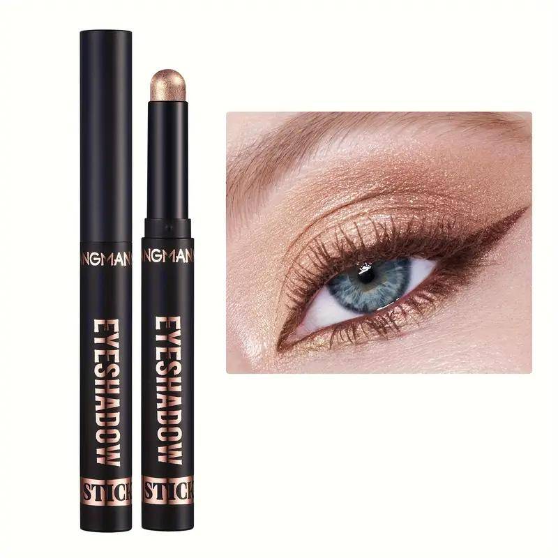 16 Farben Perlglanz Lidschattenstift Perlglitzer Mattes Finish Lidschatten Hochpigmentiert Lang Anhaltend Wasserdicht Lidschattenstift 16 von Joom DACH