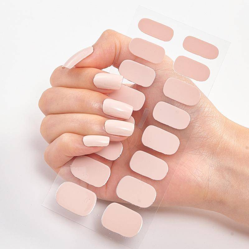 16 Tipps Transparente, halbgehärtete Gel-Nagelpflasterstreifen Reine Farbe UV/LED-Backlampe Gel-Nagellack-Wraps Volldeckender Gel-Aufkleber CS009 16 Tipps Transparente, halbgehärtete Gel-Nagelpflasterstreifen Reine Farbe UV/LED-Backlampe Gel-Nagellack-Wraps Volldeckender Gel-Aufkleber CS009 von Joom DACH