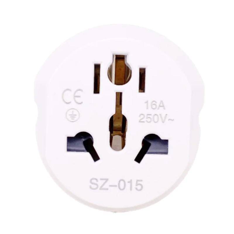 16A Universal EU Reiseadapter Euro Konverter UK US Au zu EU AC Steckdose Stecker Reiseladegerät Adapter Konverter 250V white von Joom DACH