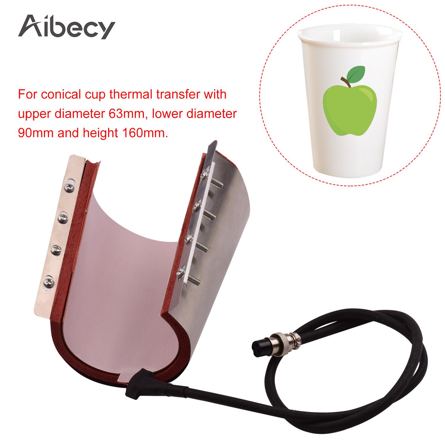 17OZ Aibecy 3D Sublimation Transfer Becher Hitze Presse Maschine Klemme Vorrichtung 110V silber von Joom DACH