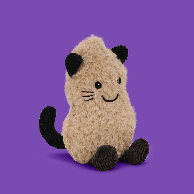 17cm Weihnachts Erdnuss & Rentier Plüschtiere Flauschige Stofftiere mit Geweih Rote Nase Schal Weiche Puppe für Kinder Geschenk Heimdeko von Joom DACH