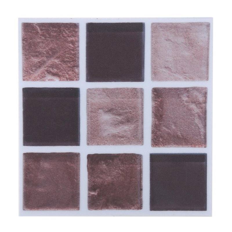 18 stücke Mosaik Fliesen Transfer Aufkleber Bad Küche DIY Hause(10cm * 10cm)(MTS009) von Joom DACH