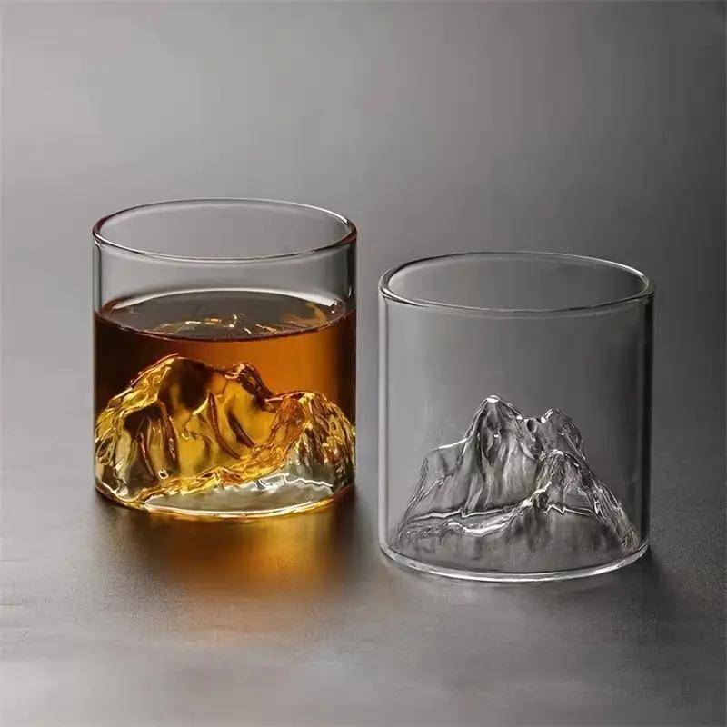 180/300ml Whiskygläser Mount Japanische Whiskygläser Fuji-Mount Trinkglas Bergwasserglas Trinkglas Becher Tasse 180ML von Joom DACH