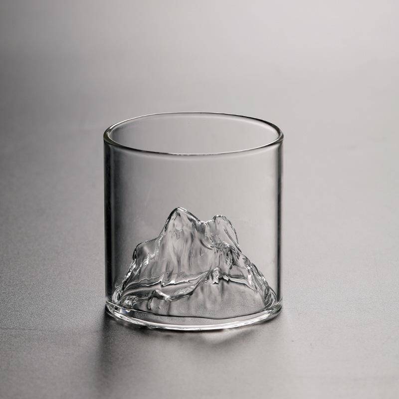 180/300ml Whiskygläser Mount Japanische Whiskygläser Fuji-Mount Trinkglas Bergwasserglas Trinkglas Becher Tasse 180ML von Joom DACH