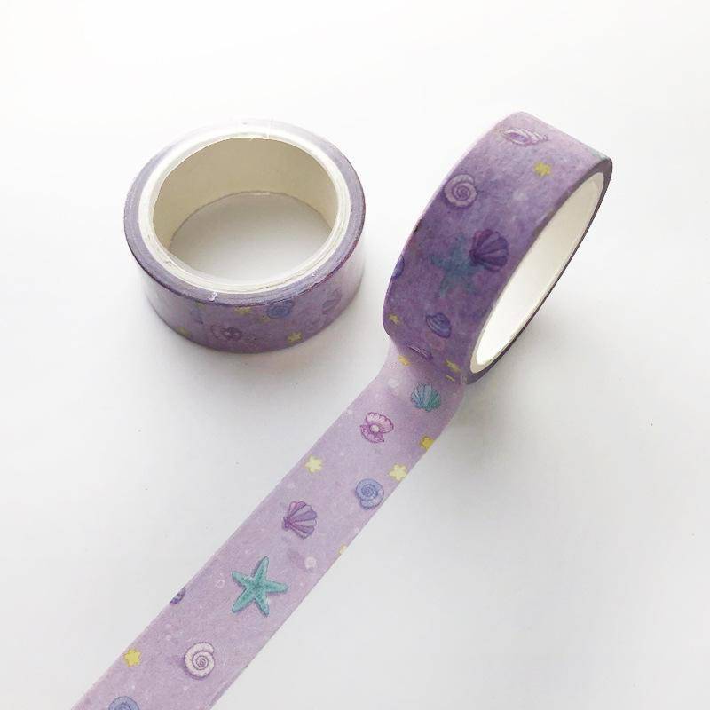 18er-Set japanisches Washi-Tape: Kreative, süße DIY-Dekobänder, je 5 m Beach violett 18er-Set japanisches Washi-Tape: Kreative, süße DIY-Dekobänder, je 5 m Beach violett von Joom DACH