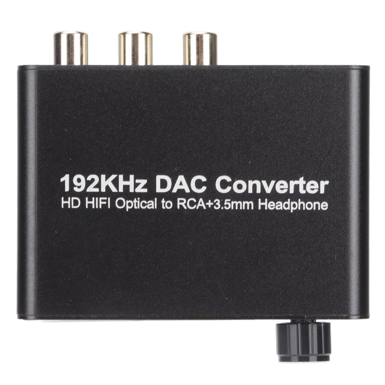 192KHz DAC Audio Konverter Faser zu Audio Return Channel HD HIFI Konverter Für PC CD DVD von Joom DACH