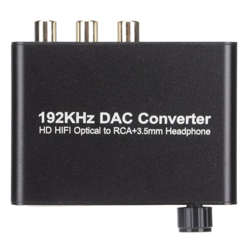 192KHz DAC Audio Konverter Faser zu Audio Return Channel HD HIFI Konverter Für PC CD DVD von Joom DACH