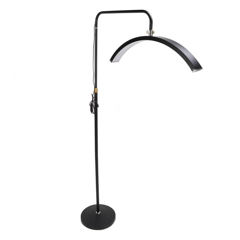 19in Halbmondlampe Schwarz LED Halbmond Stehlampe für Beauty Tattoo 50W 100‑240V EU Plug von Joom DACH