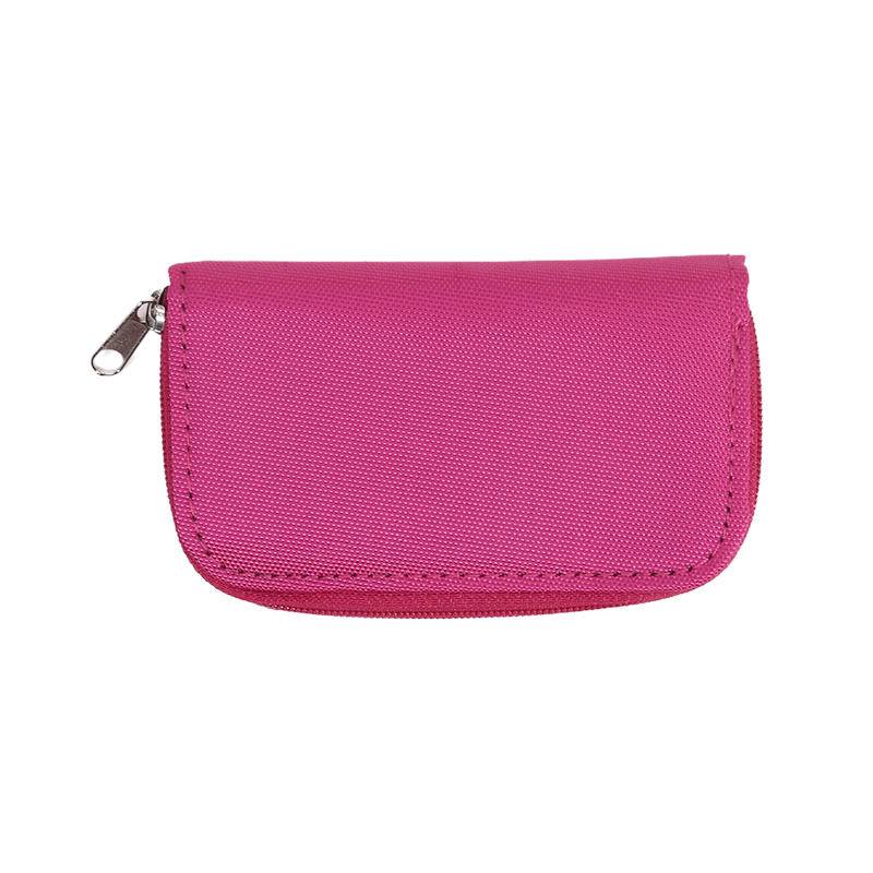 1 Stück 22 Steckplätze Micro SD XD Kartenetui Schutzhülle Halter Geldbörse Schwarz SD Speicherkarten Aufbewahrungshalter Trage-Reißverschlusstasche One Size rosa von Joom DACH