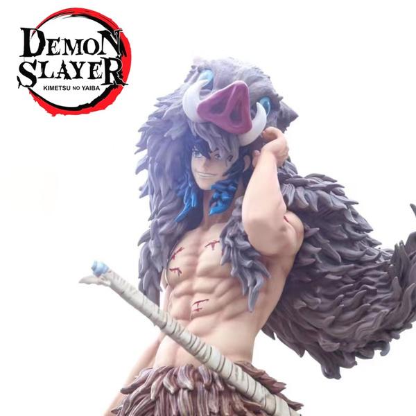 1PC 30CM Japanische Anime Demon Slayer Figur Hashibira Inosuke Figur PVC Statue Ornament Modell Kinder Geschenke Weihnachten Halloween Geschenke Sammlung von Joom DACH