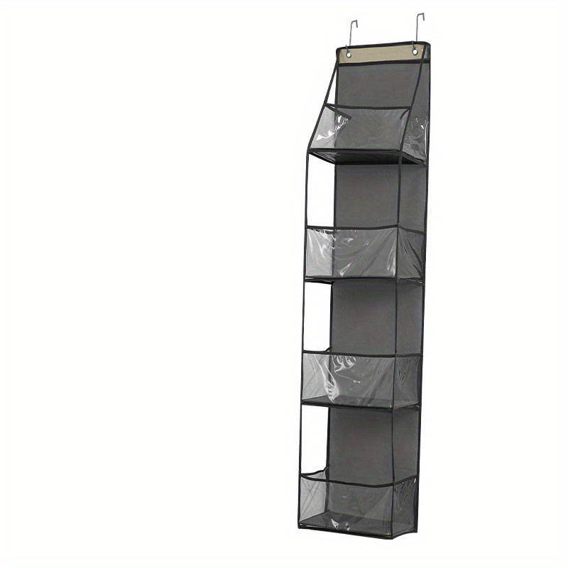 1PC 4-Regal 6-Regal Hängende Regale Über Die Tür Organizer Wand Montieren Tür Lagerung 4 grid grau von Joom DACH