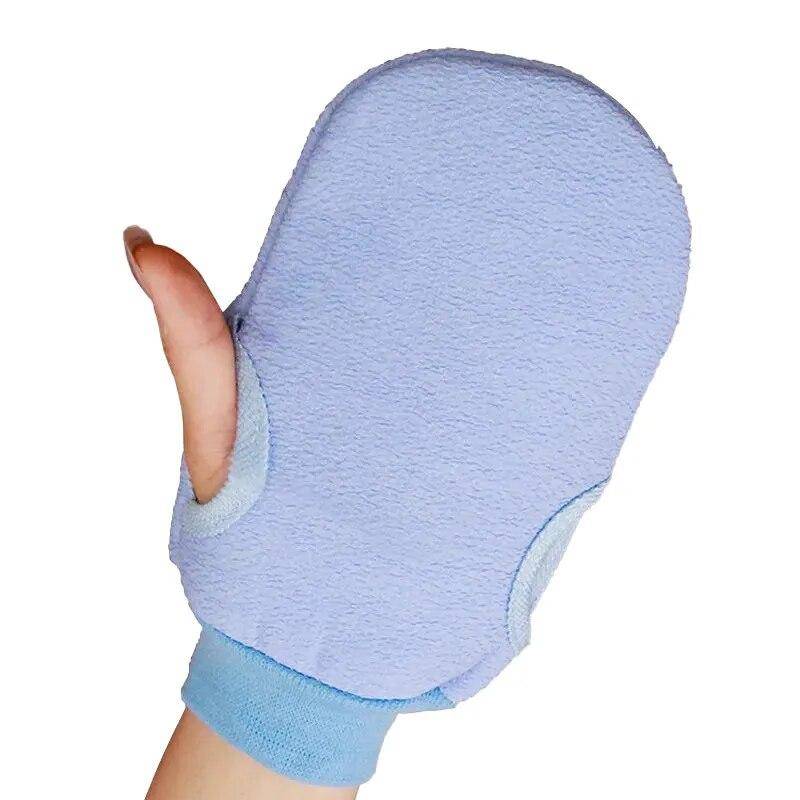 1PC Bad Für Peeling Peeling Körper Reinigung Peeling Handschuh Reiben Handschuhe Für Dusche Körper Pinsel Handtuch SPA Schaum Körper massage blau von Joom DACH