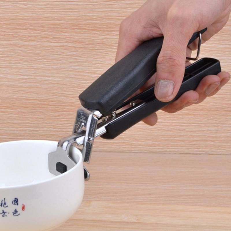 1PC Camping Denken Anti-heiße Schüssel Greifer Anti-Verbrühen Topf Schüssel Pan Greifer Kochgeschirr Kochen Arm Halter Träger griff Clip Klemme schwarz von Joom DACH