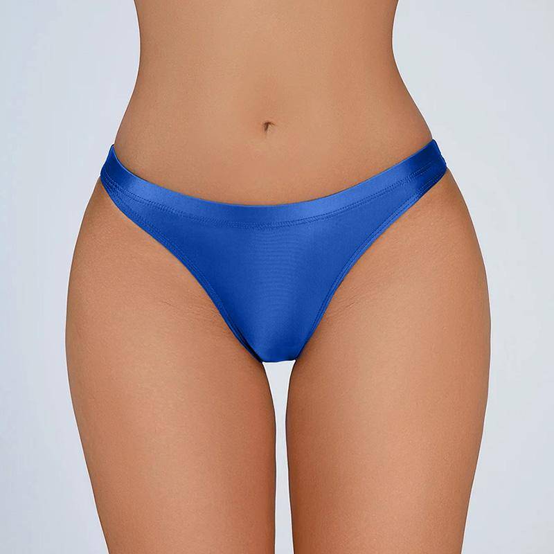 1PC Frauen Dessous Tangas G-string Nylon Slip Höschen Knicker Elastizität Slips Unterwäsche Seidige M blau von Joom DACH