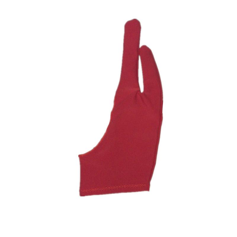 1PC Home Decor Anti-fouling Universal Künstler Malerei Werkzeug Zwei Finger Handschuh Zeichnung Weiche SL M rot von Joom DACH