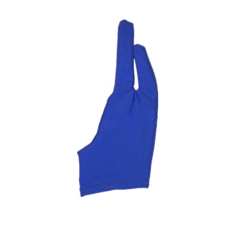1PC Home Decor Anti-fouling Universal Künstler Malerei Werkzeug Zwei Finger Handschuh Zeichnung Weiche SL M blau von Joom DACH