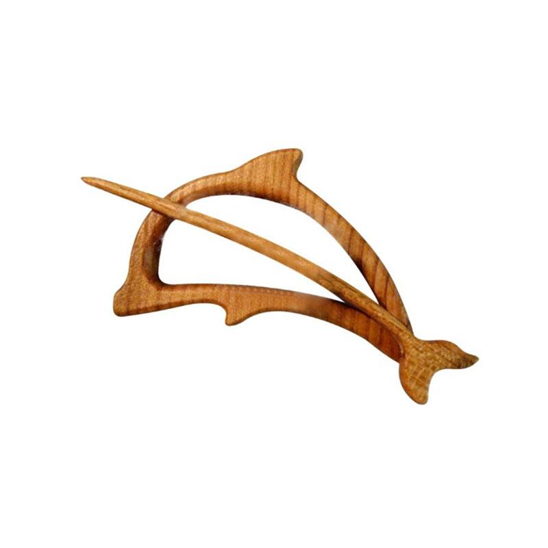 1PC Kreative Schmuck Weihnachtsbaum Neue Schal Pin Schal Schnalle Holz Brosche Männer Frauen von Joom DACH