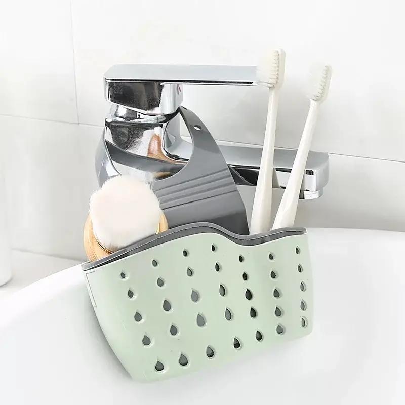 1PC Küche Organizer Einstellbare Snap Waschbecken Schwamm Halter Küche Hängen Ablauf Korb Küche Gadgets 1-tier hellgrüne von Joom DACH