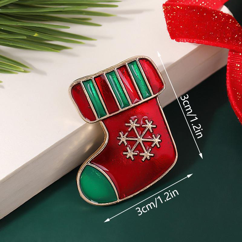 1PC Luxus Exquisite Weihnachtsdekoration Modeschmuck Geschenk Party Weihnachten Brosche von Joom DACH