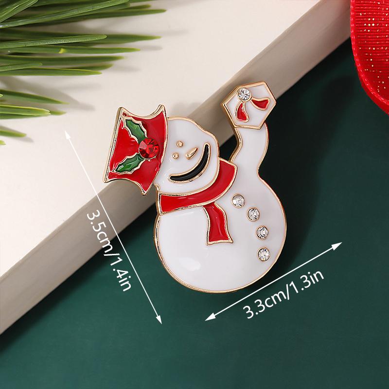 1PC Luxus Exquisite Weihnachtsdekoration Modeschmuck Geschenk Party Weihnachten Brosche von Joom DACH