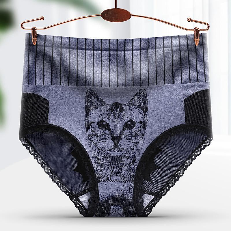 1PC Mode Katze Druck Hohe Taille Bauch Steuer Höschen frauen Abnehmen Body Shaper Unterwäsche Nahtlose Slips Damen weibliche Hüfte Heben Unterhose XL blau 1PC Mode Katze Druck Hohe Taille Bauch Steuer Höschen frauen Abnehmen Body Shaper Unterwäsche Nahtlose Slips Damen weibliche Hüfte Heben Unterhose XL blau von Joom DACH