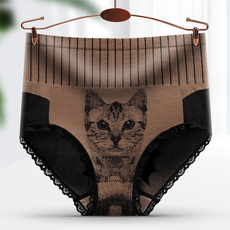 1PC Mode Katze Druck Hohe Taille Bauch Steuer Höschen frauen Abnehmen Body Shaper Unterwäsche Nahtlose Slips Damen weibliche Hüfte Heben Unterhose XL braun 1PC Mode Katze Druck Hohe Taille Bauch Steuer Höschen frauen Abnehmen Body Shaper Unterwäsche Nahtlose Slips Damen weibliche Hüfte Heben Unterhose XL braun von Joom DACH