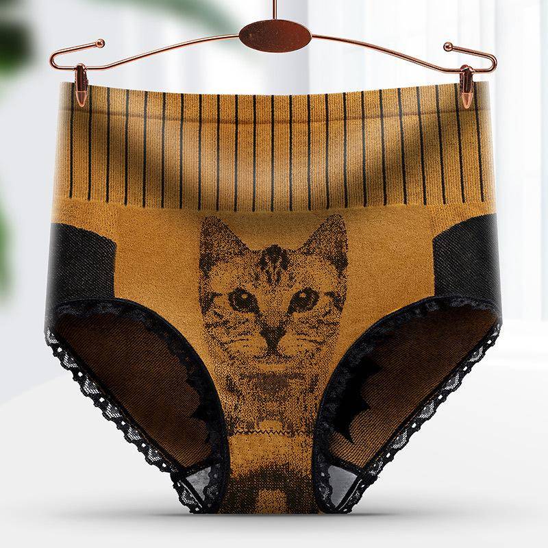 1PC Mode Katze Druck Hohe Taille Bauch Steuer Höschen frauen Abnehmen Body Shaper Unterwäsche Nahtlose Slips Damen weibliche Hüfte Heben Unterhose XL gelb 1PC Mode Katze Druck Hohe Taille Bauch Steuer Höschen frauen Abnehmen Body Shaper Unterwäsche Nahtlose Slips Damen weibliche Hüfte Heben Unterhose XL gelb von Joom DACH