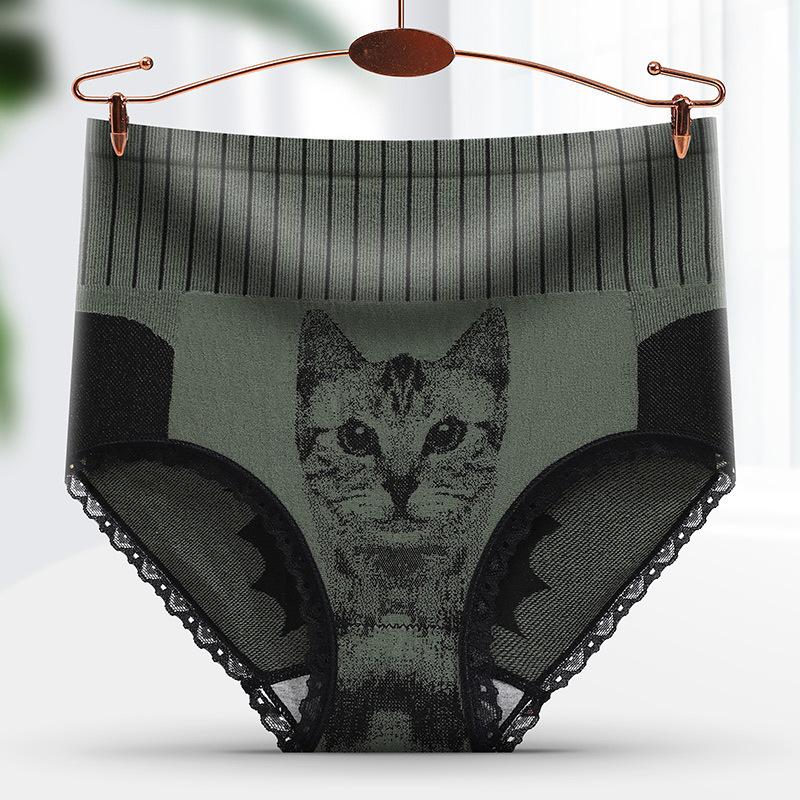 1PC Mode Katze Druck Hohe Taille Bauch Steuer Höschen frauen Abnehmen Body Shaper Unterwäsche Nahtlose Slips Damen weibliche Hüfte Heben Unterhose XL grün 1PC Mode Katze Druck Hohe Taille Bauch Steuer Höschen frauen Abnehmen Body Shaper Unterwäsche Nahtlose Slips Damen weibliche Hüfte Heben Unterhose XL grün von Joom DACH