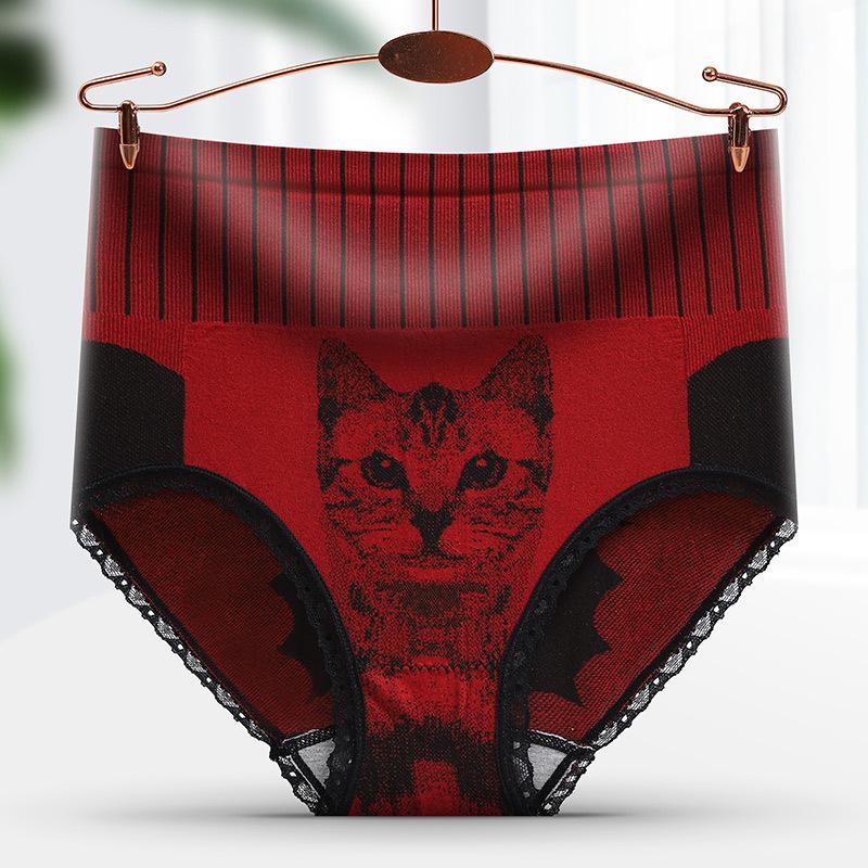 1PC Mode Katze Druck Hohe Taille Bauch Steuer Höschen frauen Abnehmen Body Shaper Unterwäsche Nahtlose Slips Damen weibliche Hüfte Heben Unterhose XL rot 1PC Mode Katze Druck Hohe Taille Bauch Steuer Höschen frauen Abnehmen Body Shaper Unterwäsche Nahtlose Slips Damen weibliche Hüfte Heben Unterhose XL rot von Joom DACH