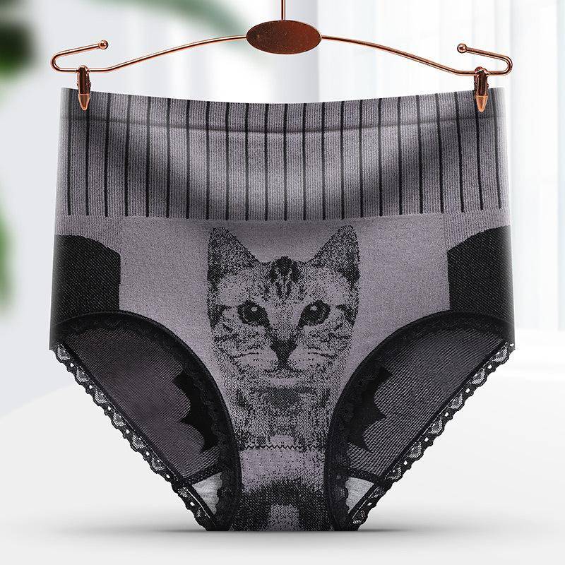 1PC Mode Katze Druck Hohe Taille Bauch Steuer Höschen frauen Abnehmen Body Shaper Unterwäsche Nahtlose Slips Damen weibliche Hüfte Heben Unterhose XL violett 1PC Mode Katze Druck Hohe Taille Bauch Steuer Höschen frauen Abnehmen Body Shaper Unterwäsche Nahtlose Slips Damen weibliche Hüfte Heben Unterhose XL violett von Joom DACH