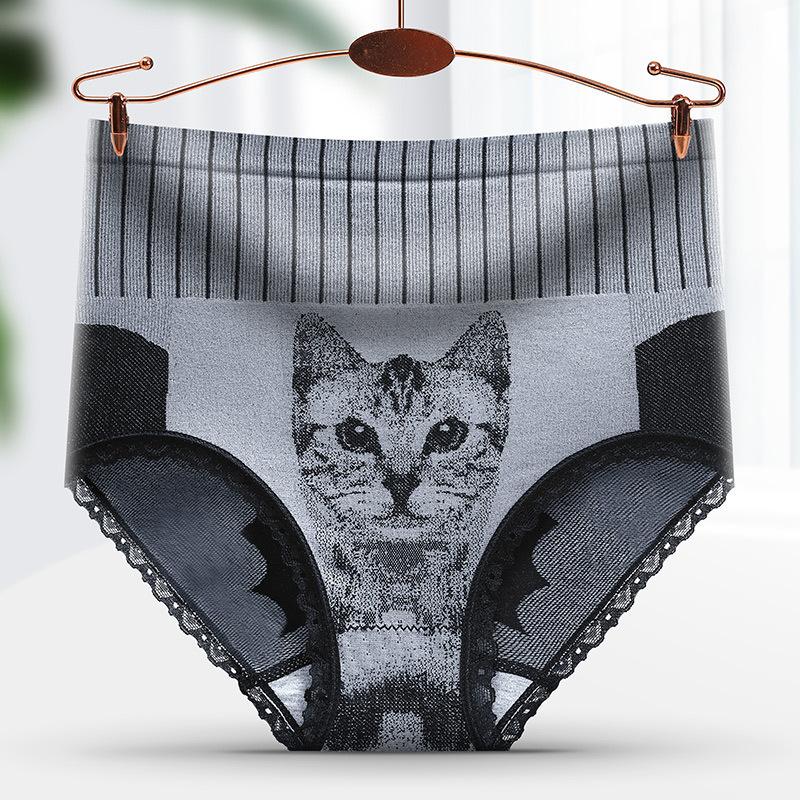 1PC Mode Katze Druck Hohe Taille Bauch Steuer Höschen frauen Abnehmen Body Shaper Unterwäsche Nahtlose Slips Damen weibliche Hüfte Heben Unterhose XL grau 1PC Mode Katze Druck Hohe Taille Bauch Steuer Höschen frauen Abnehmen Body Shaper Unterwäsche Nahtlose Slips Damen weibliche Hüfte Heben Unterhose XL grau von Joom DACH