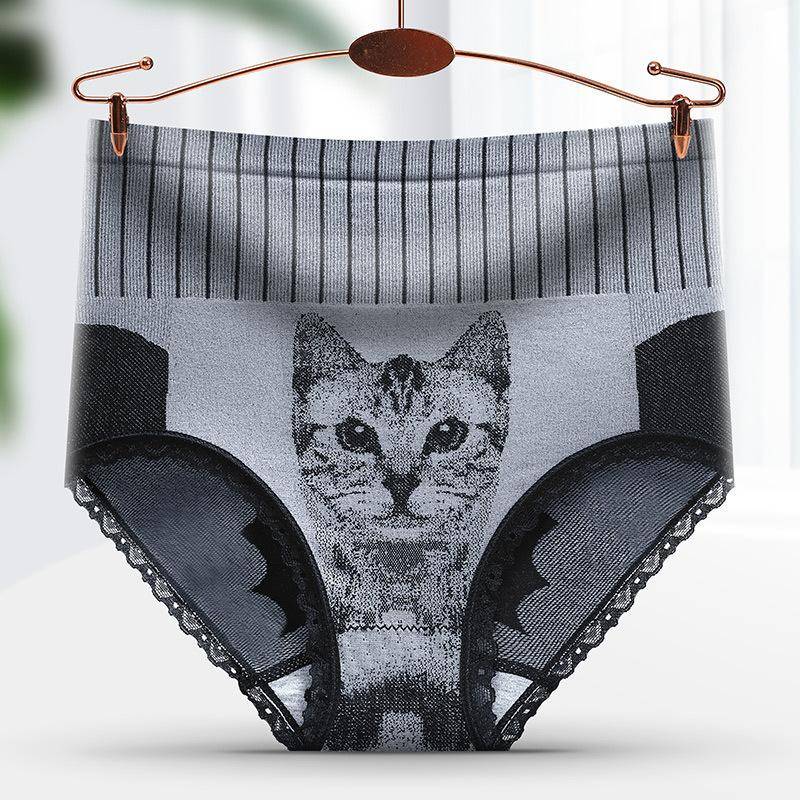1PC Mode Katze Druck Hohe Taille Bauch Steuer Höschen frauen Abnehmen Body Shaper Unterwäsche Nahtlose Slips Damen weibliche Hüfte Heben Unterhose XL grau 1PC Mode Katze Druck Hohe Taille Bauch Steuer Höschen frauen Abnehmen Body Shaper Unterwäsche Nahtlose Slips Damen weibliche Hüfte Heben Unterhose XL grau von Joom DACH