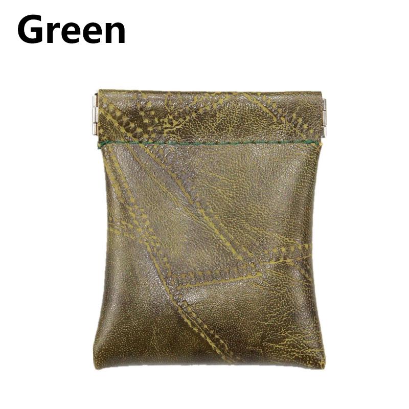 1PC Münzfach Geldbeutel PU Leder Mini Kleine Geldbörse Geldbörse Einfarbig Kartenhalter von Joom DACH