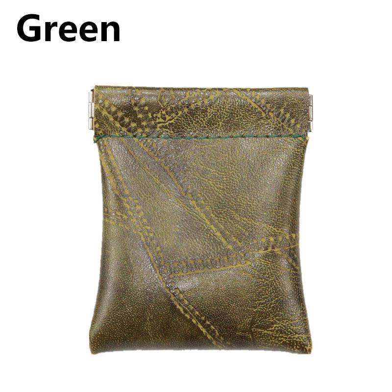 1PC Münzfach Geldbeutel PU Leder Mini Kleine Geldbörse Geldbörse Einfarbig Kartenhalter von Joom DACH