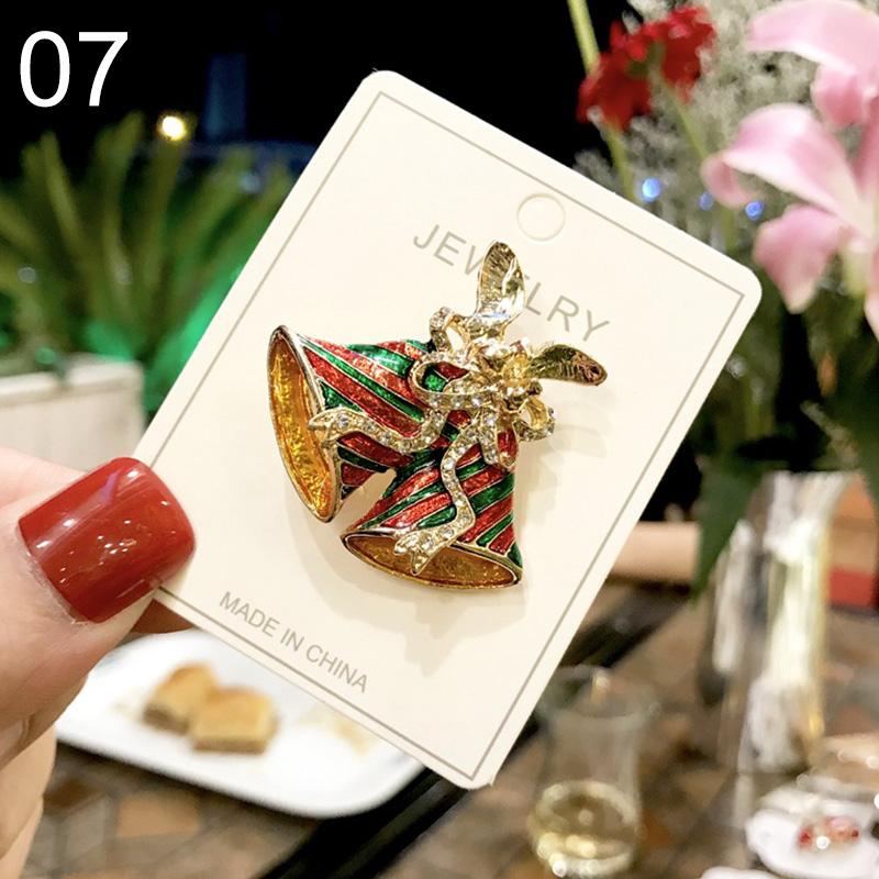 1PC Party Geschenke Kristall Weihnachten Sammlungen Brosche Pins Schmuck Dekoration Hochzeit Zubehör von Joom DACH