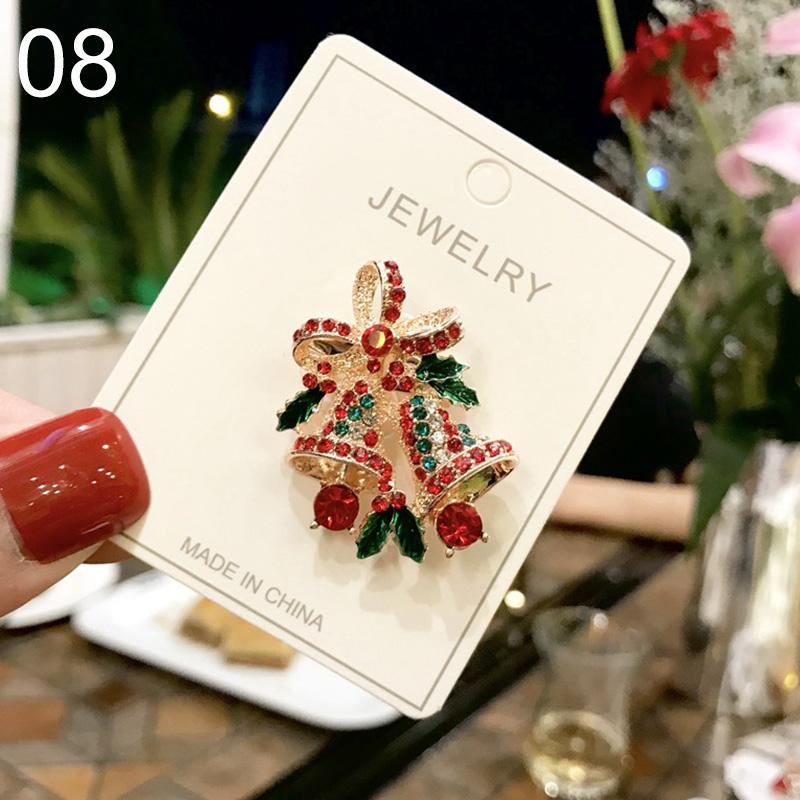 1PC Party Geschenke Kristall Weihnachten Sammlungen Brosche Pins Schmuck Dekoration Hochzeit Zubehör von Joom DACH
