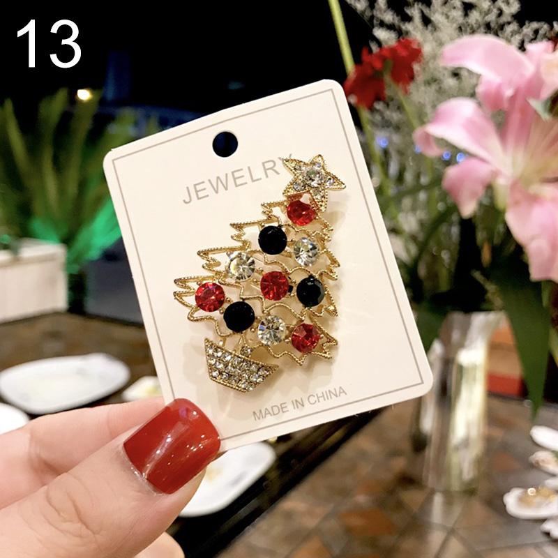 1PC Party Geschenke Kristall Weihnachten Sammlungen Brosche Pins Schmuck Dekoration Hochzeit Zubehör von Joom DACH