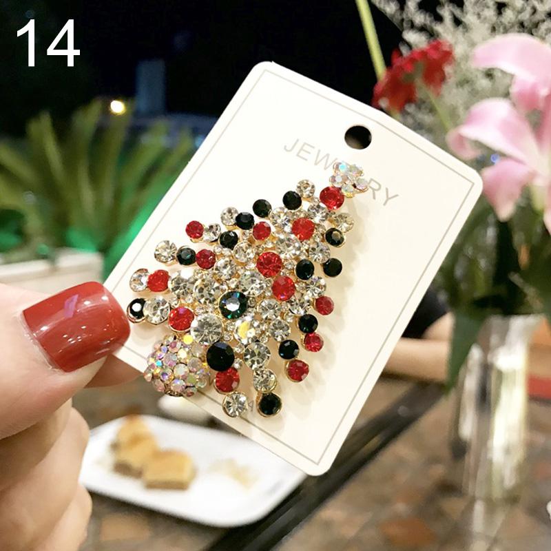 1PC Party Geschenke Kristall Weihnachten Sammlungen Brosche Pins Schmuck Dekoration Hochzeit Zubehör von Joom DACH