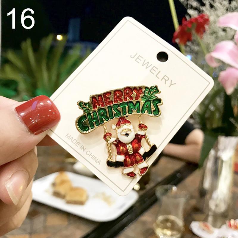 1PC Party Geschenke Kristall Weihnachten Sammlungen Brosche Pins Schmuck Dekoration Hochzeit Zubehör von Joom DACH
