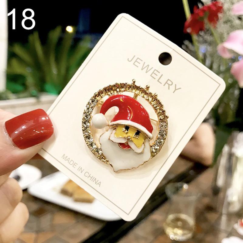 1PC Party Geschenke Kristall Weihnachten Sammlungen Brosche Pins Schmuck Dekoration Hochzeit Zubehör von Joom DACH